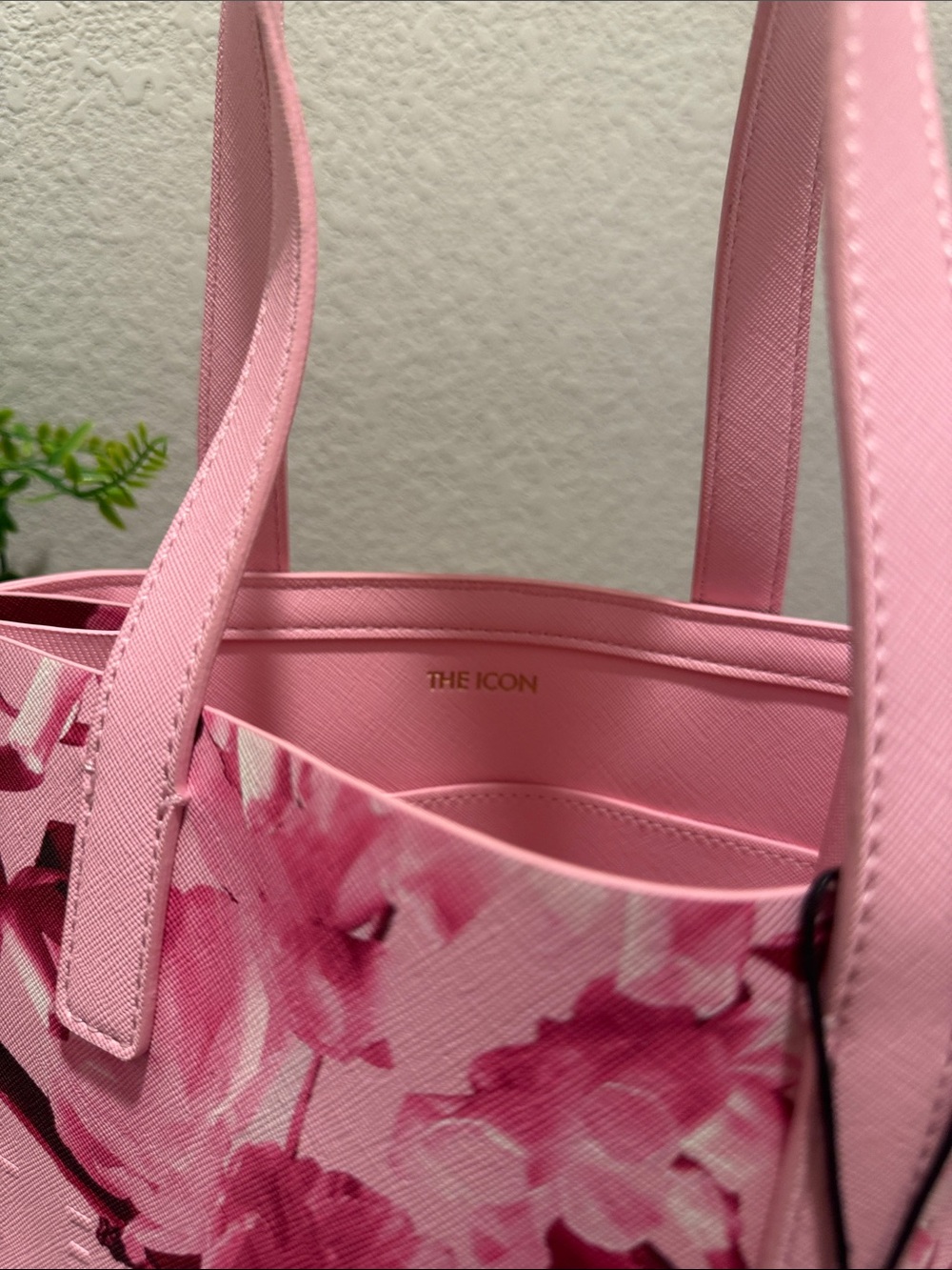 TED BAKER PINK FLOWERED TOTE - Picture 2 of 8